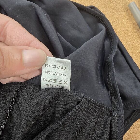 Maternity One Piece Swimsuit Size 3X One Shoulder And Mesh(A25) - Picture 3 of 8